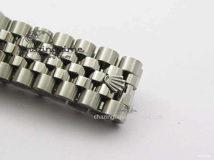 MiroTime 0216 DateJust 116234 BP Best Edition SS White MOP Dial Diamond Markers On SS Bracelet A2824 V ModernLook 3943